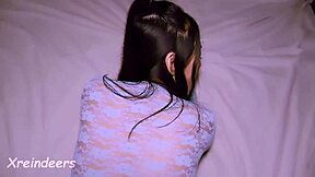 Fucking Asian Girl's Anal, Cum Inside?