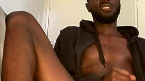 Stepson masturbating solo in his room.