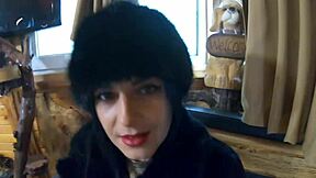 MilfyCalla’s Deep Blowjob in Fur Coat Preview