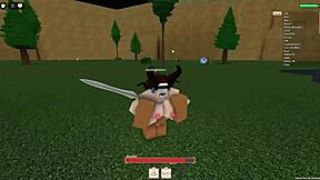 Roblox Slut Gets Dicked In Game Compilation With Big Tits And Monster Cock
