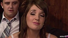 Sweet bride seduced into mmf threesome by husband and pastor