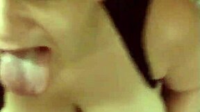 Big Tits Slut Gives Sloppy Blowjob with Choking to Become Pornstar