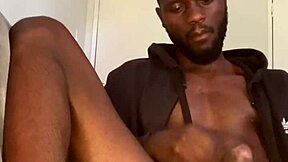 Stepson masturbating solo in his room.