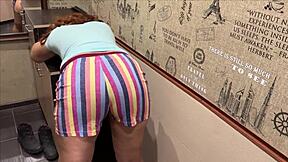 Do Shorts Hug A Milf's Big Ass Before Anal Sex Starts?