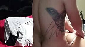 Ass and wife in neutral setting