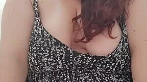 Natasha moneta enjoys a relaxing pee