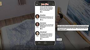 Curvy Fat Girl In Cute Outfit At University.