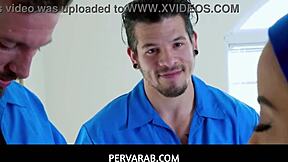 Hey, can you believe hot Muslim Maya Bijou got double cumcockted?