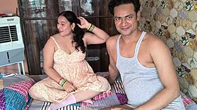 desi puja bhabhi gets hardcore sex on bed