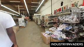 I explore the mall with a beautiful latina friend, discovering new shops and outdoor spots in florida