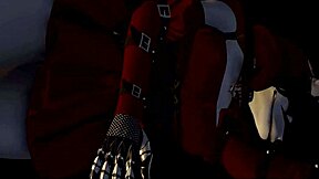 Little red woof rides monster in forest