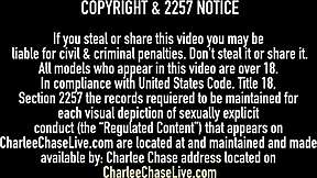 Charlee chase loving cock, getting hammered by hubby in cowgirl