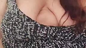 Natasha moneta enjoys a relaxing pee