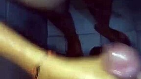 Cornudo watches wife bent over doggystyle, teen 18+ pussy fucked by big black cock, interracial cumshot