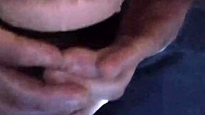 Fleshlight gazzadomm moans loudly in solo session