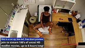 hey, rina arem vibrates her natural tits in backstage humiliation for orgasm