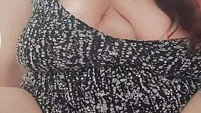 Natasha moneta enjoys a relaxing pee