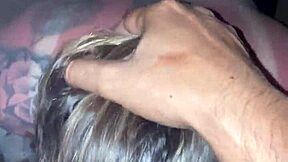 Blonde Slut Gets Deepthroat Facial From Big Black Cock