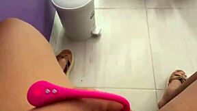 masturbating in public in front of clients