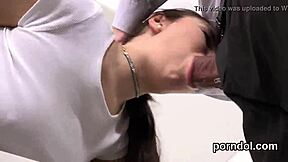 lovely bookworm seduced and ridden hard by aged teacher in class