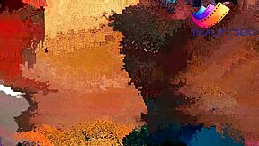 big ass ebony ghana girlfriend gets her pussy fucked so good in bedroom by african neighbor