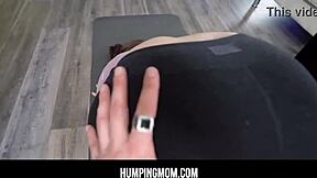 Stepmom And Stepson Fucking On Stepdad's Back