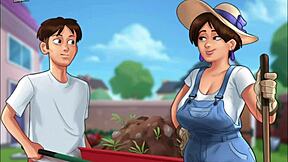 Summertime Saga 16: Fat Curvy Babe in Sexy 3D OUTFIT