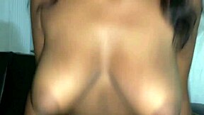 Latina Colombian in Stockings Bent Over for Interracial Sex, Licking Ass and Missionary Fucking