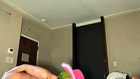 Petite ebony slut got her throat an' pussy stretched an' a big creampie from bbc.