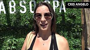 Kyara Nyx Tours Favorite French Swinger Club With Blowjobs, Anal Fingering, And Vagina Flashing