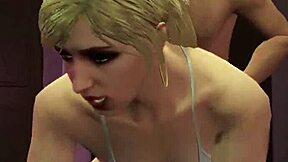 lexis gets intense anal assfucking in private sex tape session