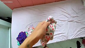 huge brazilian ass tempts in pov voyeur scene