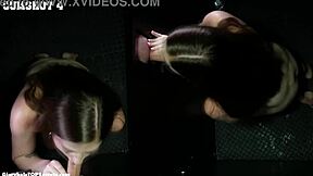 Alexis Sucks Monster Cock in POV Blowjob and Cumshot