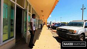 blonde gilf lexi cougar boldly sucks massive black cock outside payday loans