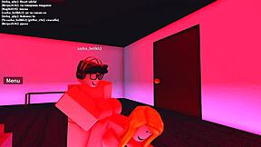 Players engage in sexual activities within the Roblox game environment