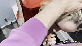 Risky Rough Sex With Random Girl At The Public Toilet For Money