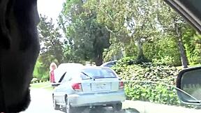 blonde bbw deepthroats wet african cock