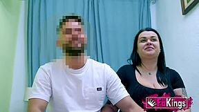 아직 가슴 큰 산드라 놀라운 가슴 꿈꿔 서사적 귀환