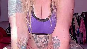 i ride huge dildo to hairy pussy orgasm