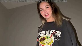 Asian teen fucked hard in home pov