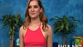 Naked Massage Turns into Wet Pussy Blowjob