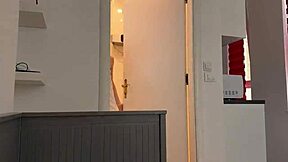 Latina Bent Over Doggystyle Cheating with Monster Cock