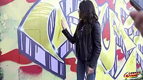 german scout found a dirty small 18+ milf cougar named kristina grace. she took dp anal at a wild casting session.