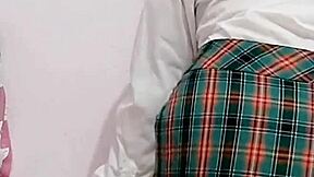 These young high school girls know how to masturbate and reach orgasm, with this curvy student loving cock early on in homemade action