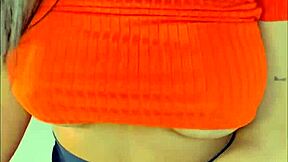 Young girl watching movie then getting pussy fucked and facial