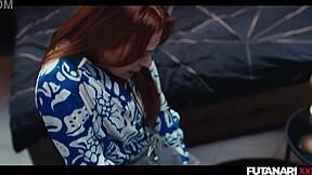 hey, watch josephine jackson and clemence audiard in wild futa shemale action!!