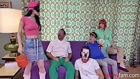 Halloween Roleplay! Alex Coal Rides Old Man Wildly!