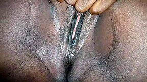 She enjoyed the big dick fucking her big pussy