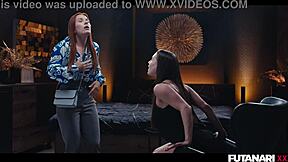 hey, watch josephine jackson and clemence audiard in wild futa shemale action!!