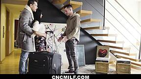 giving my stepmom a good pounding from behind.